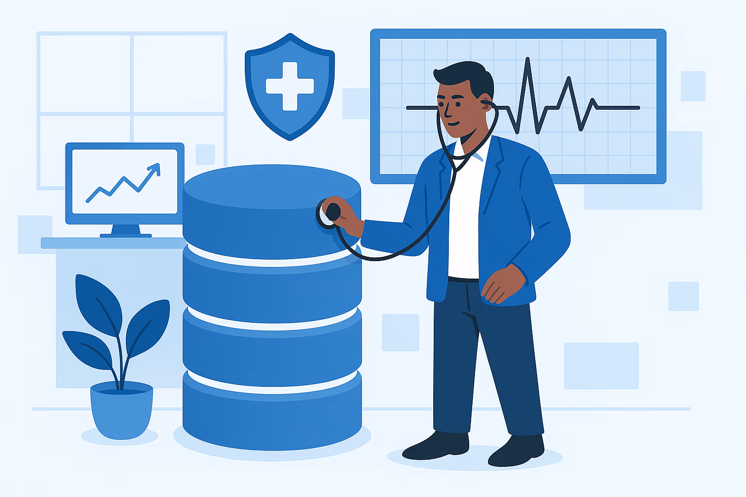 Database Health Visualization